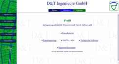Desktop Screenshot of dt-ingenieure.de